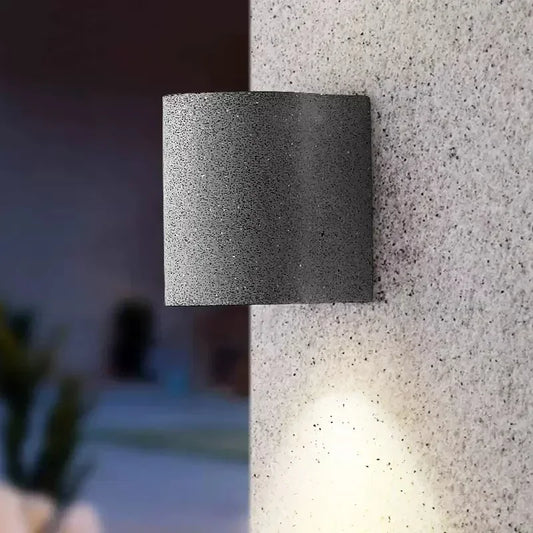 Pumous V-W-102 Terrazzo Wall Lamp – Nordic Industrial G9 Up & Down Sconce for Bedroom & Corridor