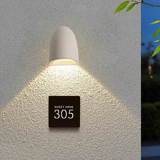 Pumous M04 Terrazzo Wall Lamp – IP65 Waterproof Outdoor/Indoor LED Light for Villas, Courtyards & Terraces