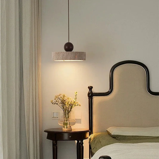 Pumous M012 Alloy Pendant Lamp – Dimmable Modern G9 LED Hanging Light for Bedroom & Dining